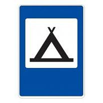 Знак дорожный 7.10 — Кемпинг