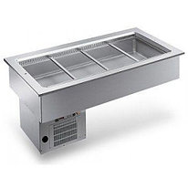 Салат-бар холодильный встраиваемый drop-in 4*GN1/1 Kocateq RF4