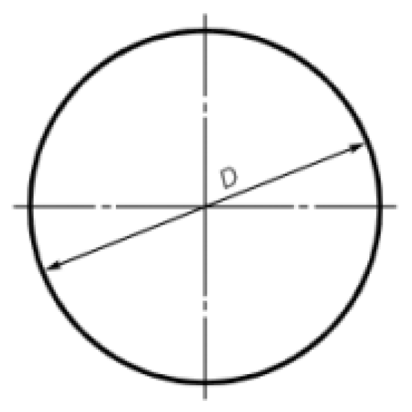 Корпус круглого дорожного знака D-900мм, фото 1