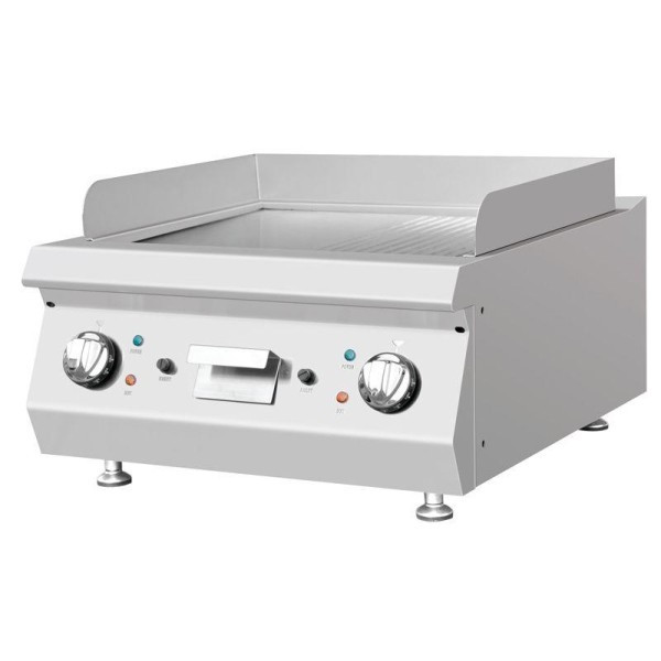 Жарочная поверхность электрическая ребристая/плоская Kocateq 1M0FT3E с 2 зонами нагрева, фото 1