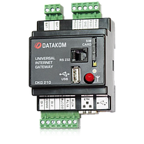 DKG-210-D3 GPRS+Ethernet шлюз, DC