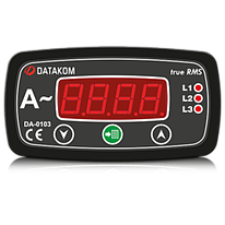 DA-0103 амперметр, 3-фазный, 96х48