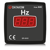 DF-0101 частотомер, 1-фазный, 72x72