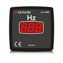 DF-0101 частотомер, 1-фазный, 96x96