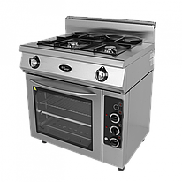 Плита 2-х горелочная газовая Ф2ПДГ/600 (с комбинированной духовкой) Grill Master