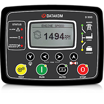 D-300-P MPU+J1939 12В Контроллер для генератора с зарядным устройством (подогрев дисплея)