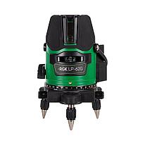 Комплект: лазерный уровень RGK LP-62G + штатив RGK LET-170 приемник RGK LD-9 рейка RGK LR-2 кронштейн RGK WB-1