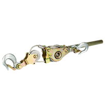 Лебедка ручная рычажная DK-1000, 1.0 тн c протяжным механизмом