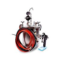 *R8312  красконагнетательный бак 10 л. с комплектом шлангов и краскораспылителем