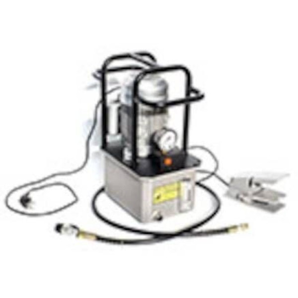 МГС2-700-0.6П-А-1 220В Маслостанция 0,6 л/мин бак 8 л с педалью, двухпозиционным распределителем,, фото 1