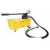 НРГ 700-6.0-2 (700 бар, 6.0 л) Двухступенчатый насос двустороннего действия ручной, с манометром, с двумя РВД