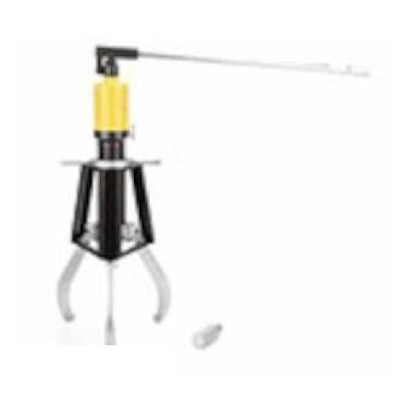 СГ-15ФК Съемник гидравлический, усилие 15 тонн (с каркасом безопасности, со встроенным насосом), фото 1