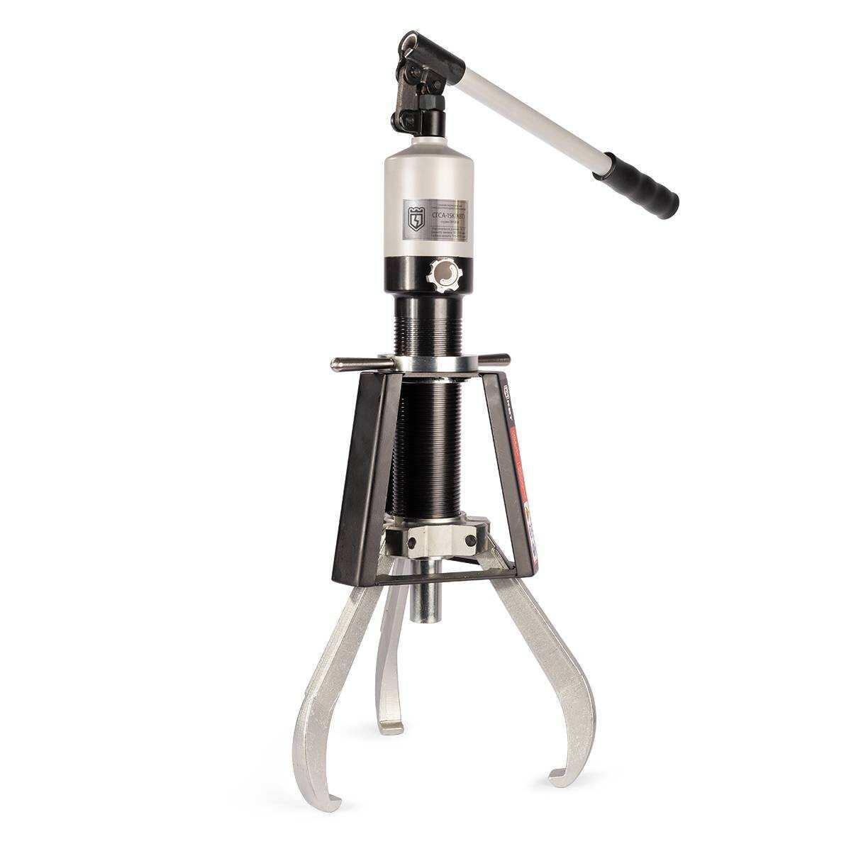 СГСА-15К серия ПРОФИ Съемник гидравлический самоцентрирующийся автономный, фото 1