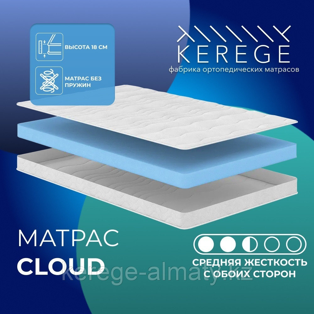 Матрас Cloud, 140x190x18 см