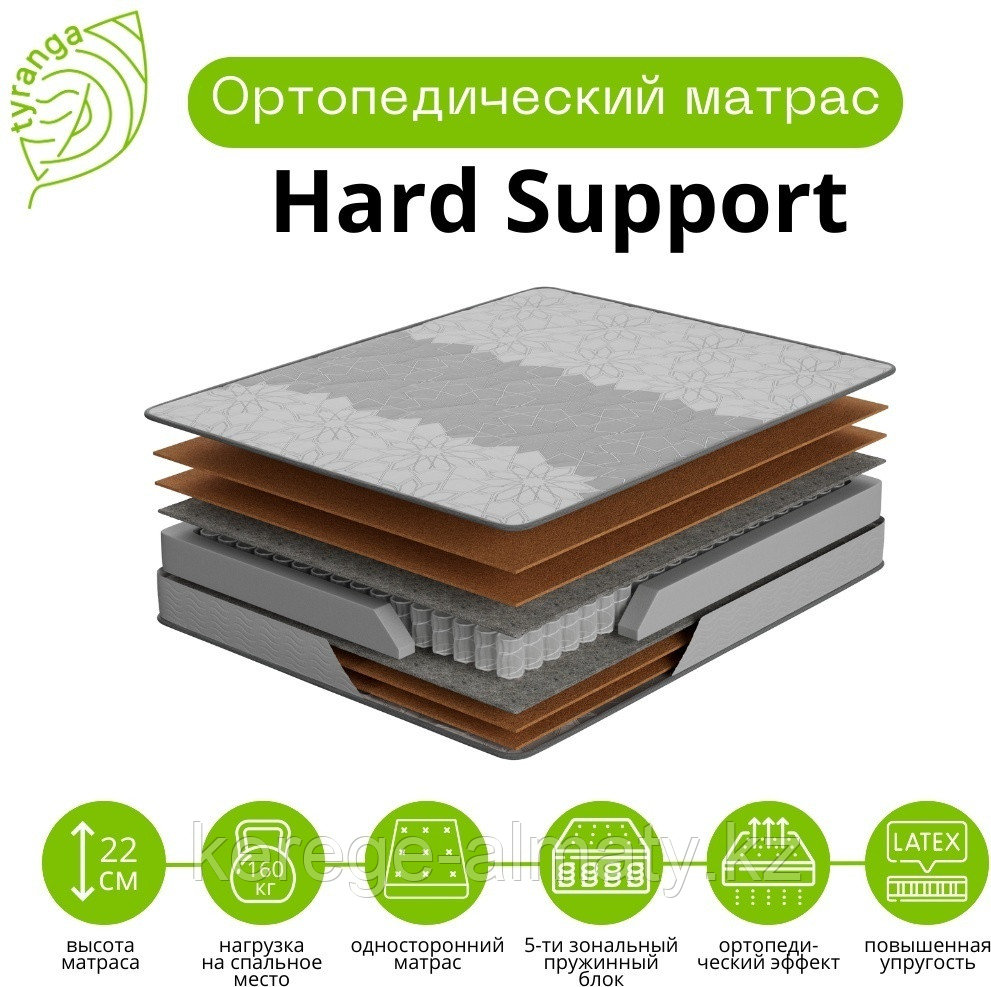 Матрас Фабрика матрасов КМ Hard Support, 160x200x22 см