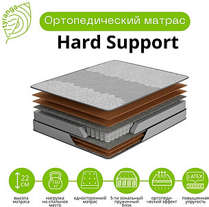 Матрас Фабрика матрасов КМ Hard Support, 160x200x22 см, фото 1
