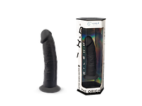 Фаллоимитатор с двойной плотностью Model 2 от SILEXD черный (15,4*3,5 см.)