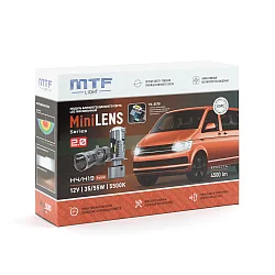 Светодиодные линзы MTF MiniLENS H4/H19