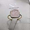 Кольцо серебро 925пр 2,7г, кварц розовый , размер 17, фото 4