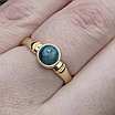 Кольцо серебро 925пр 2,8г,   изумруд размер 16,5, фото 7