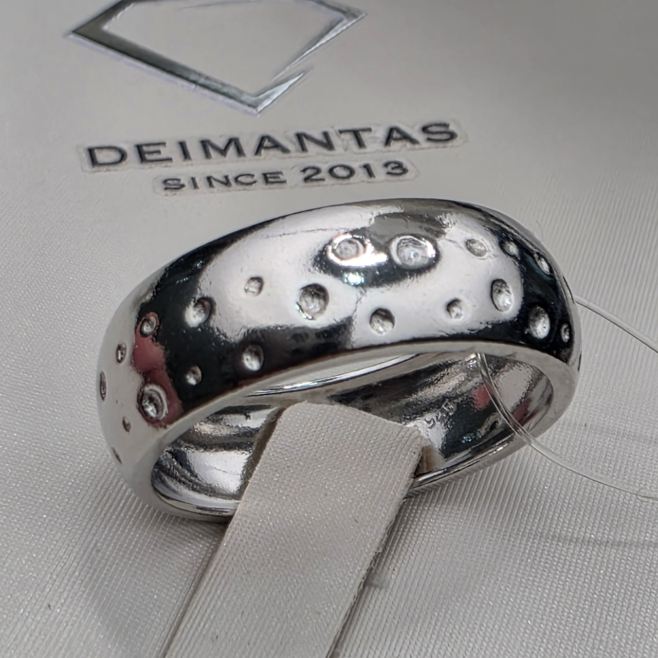 Кольцо серебро 925пр 4,3г, размер 19,5, фото 1