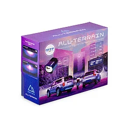 ALL-TERRAIN 2″ 6000K ближний/дальний свет, квадратные