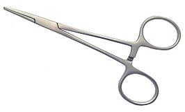 Зажим кровоостанавливающий «Москито», прямой, 160мм *