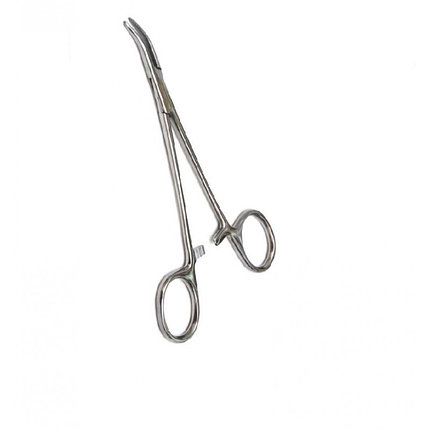 Зажим кровоостанавливающий «Москито», изогнутый, 160мм., фото 2