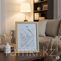 Бежевая фоторамка А4, фото 3