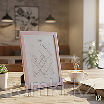 Розовая фоторамка А4, фото 3