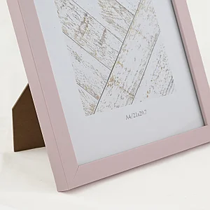 Розовая фоторамка А4