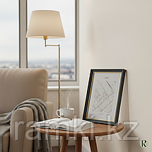 Серая рамка А4 с золотистым кантом, фото 4