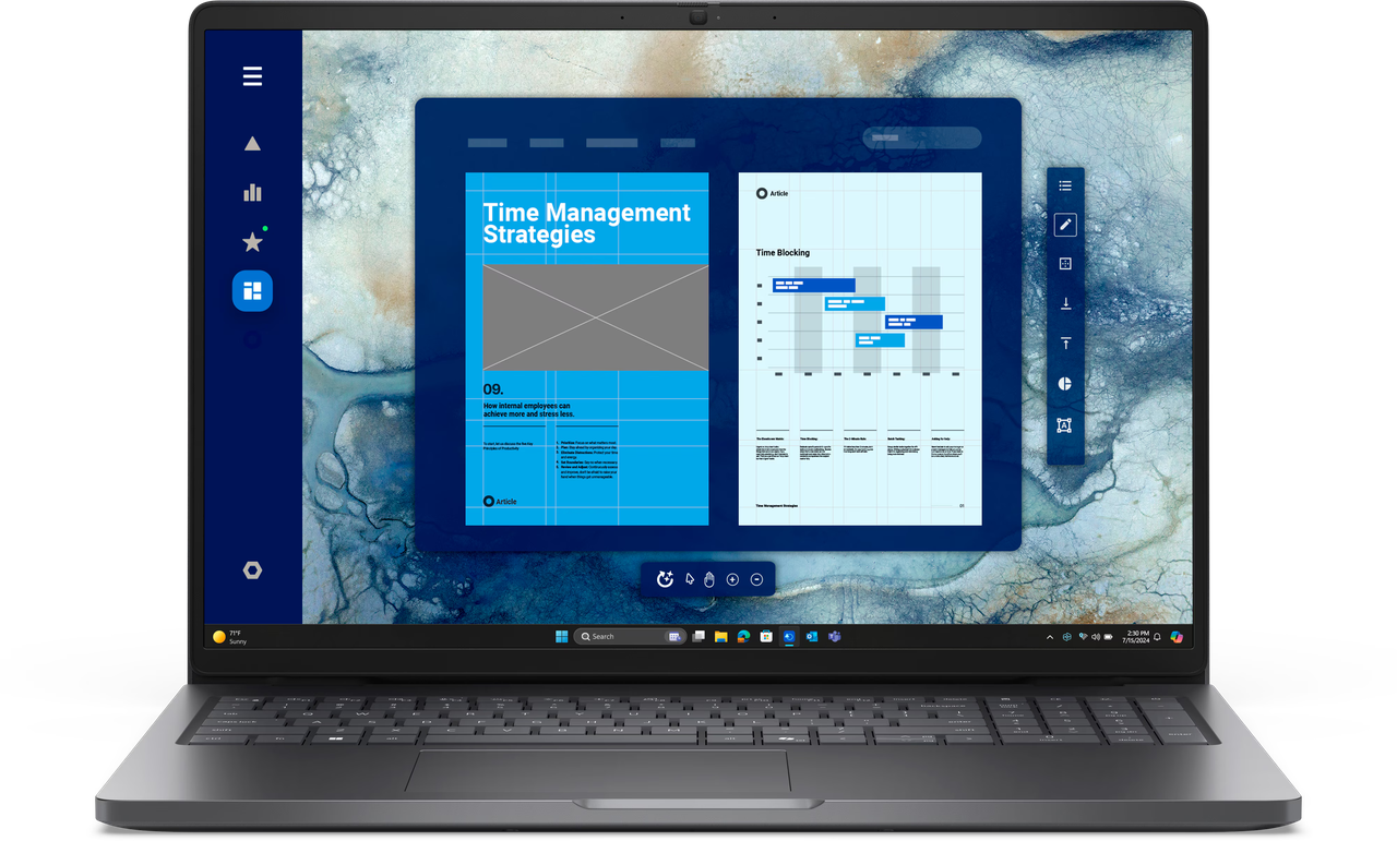 Ноутбук Dell Pro 16 PC16250 16" Core Ultra 7 265U/16Gb/512Gb SSD/Win11Pro (210-BQHB_BTO109_PC16250_EMEA)