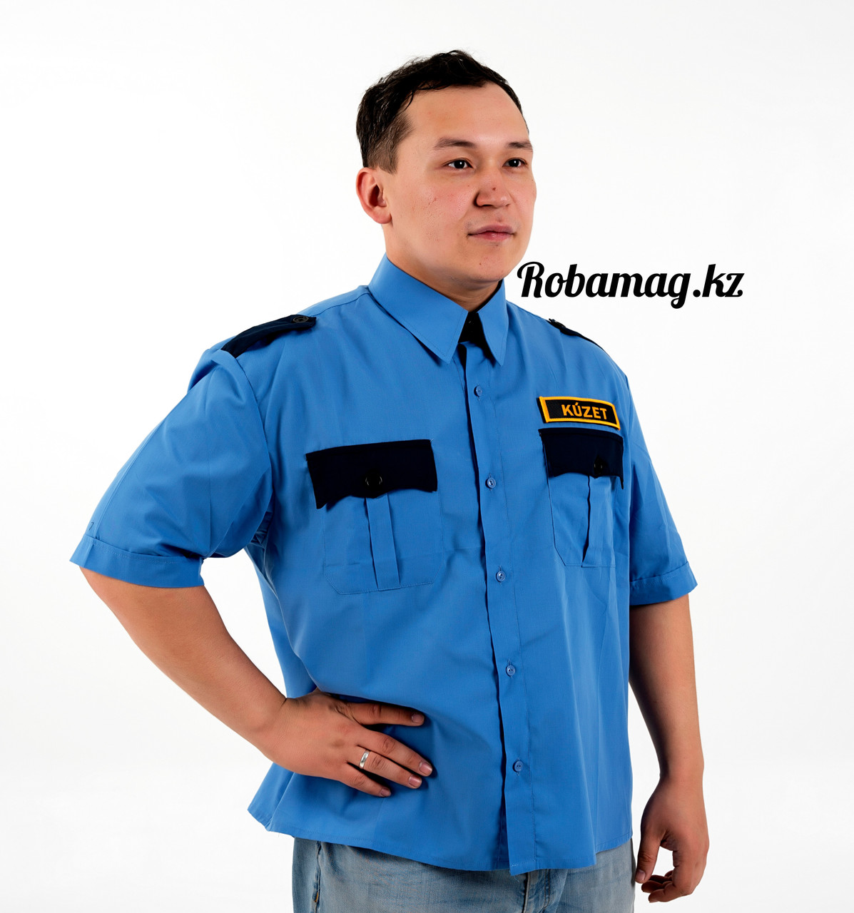 Рубашка "Күзет" с короткими рукавами, фото 1