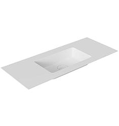 Столешница с квадратной мойкой Solid Neo 1200*490мм (чаша 550*314)  ***