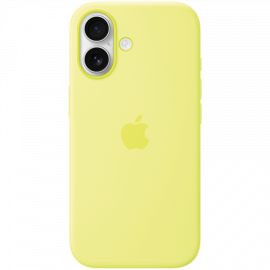 Чехол Apple iPhone 17 Silicone Case with MagSafe - Neon Yellow,Model A3558 (MGEV4ZM/A)