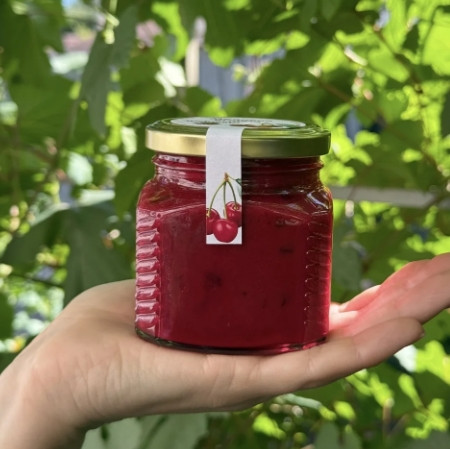 Мед с ягодами