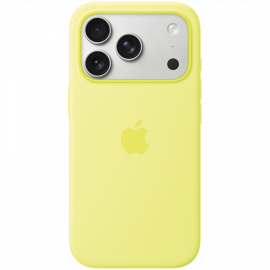 Чехол Apple iPhone 17 Pro Silicone Case with MagSafe - Neon Yellow,Model A3559 (MGFF4ZM/A)