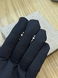 Серьги с бриллиантом ( пр.Абая 141 )