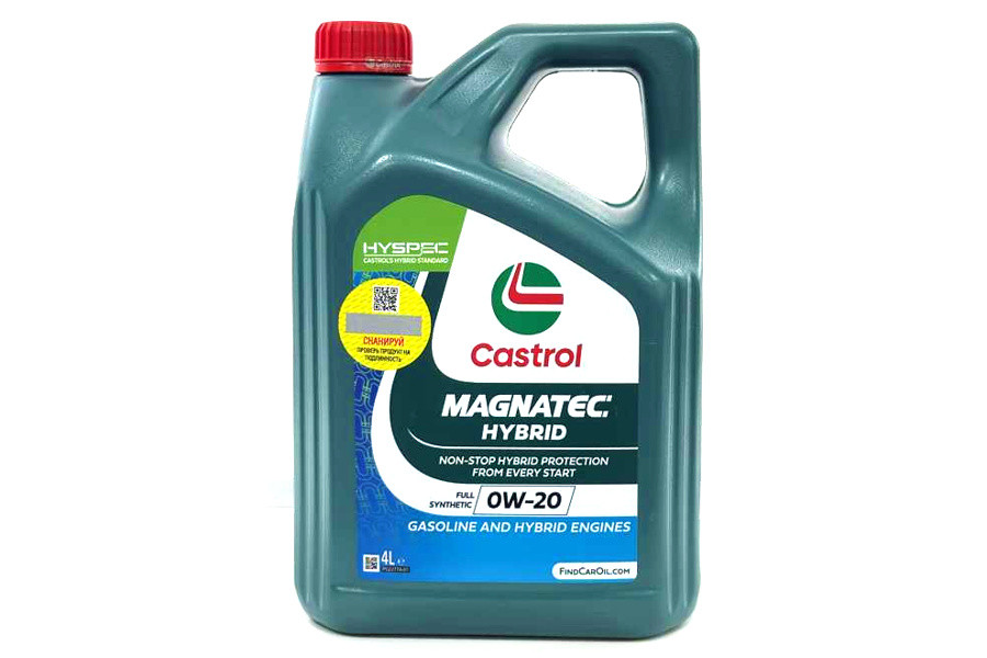 Масло моторное CASTROL MAGNATEC Hybrid 0w20 4л., фото 1
