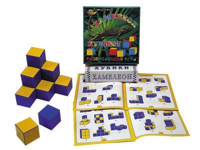 ХАМЕЛЕОН - кубики( 4+), фото 1