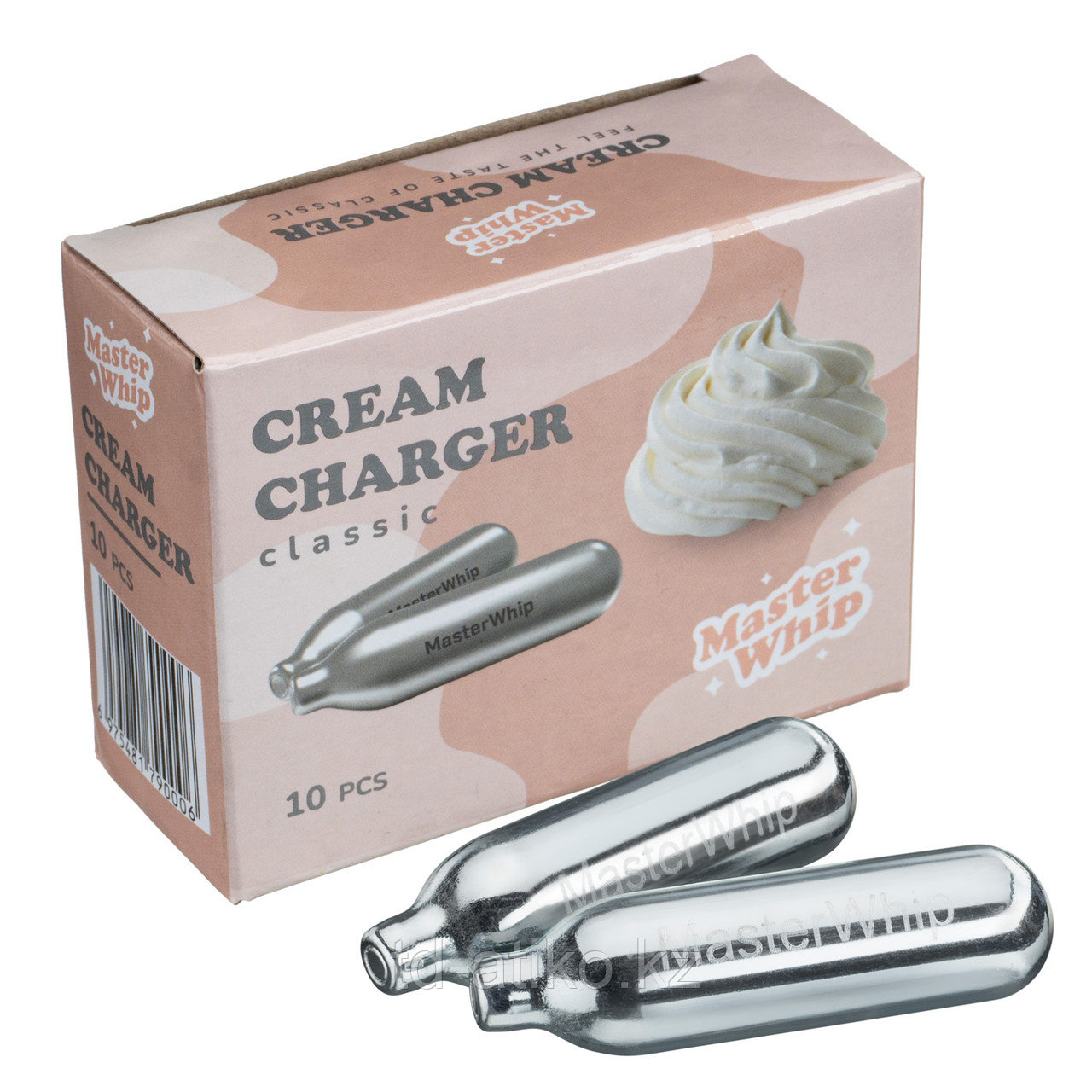 Баллончики для сифона для взбивания сливок (N20) 10шт/уп MasterWhip /1/36/