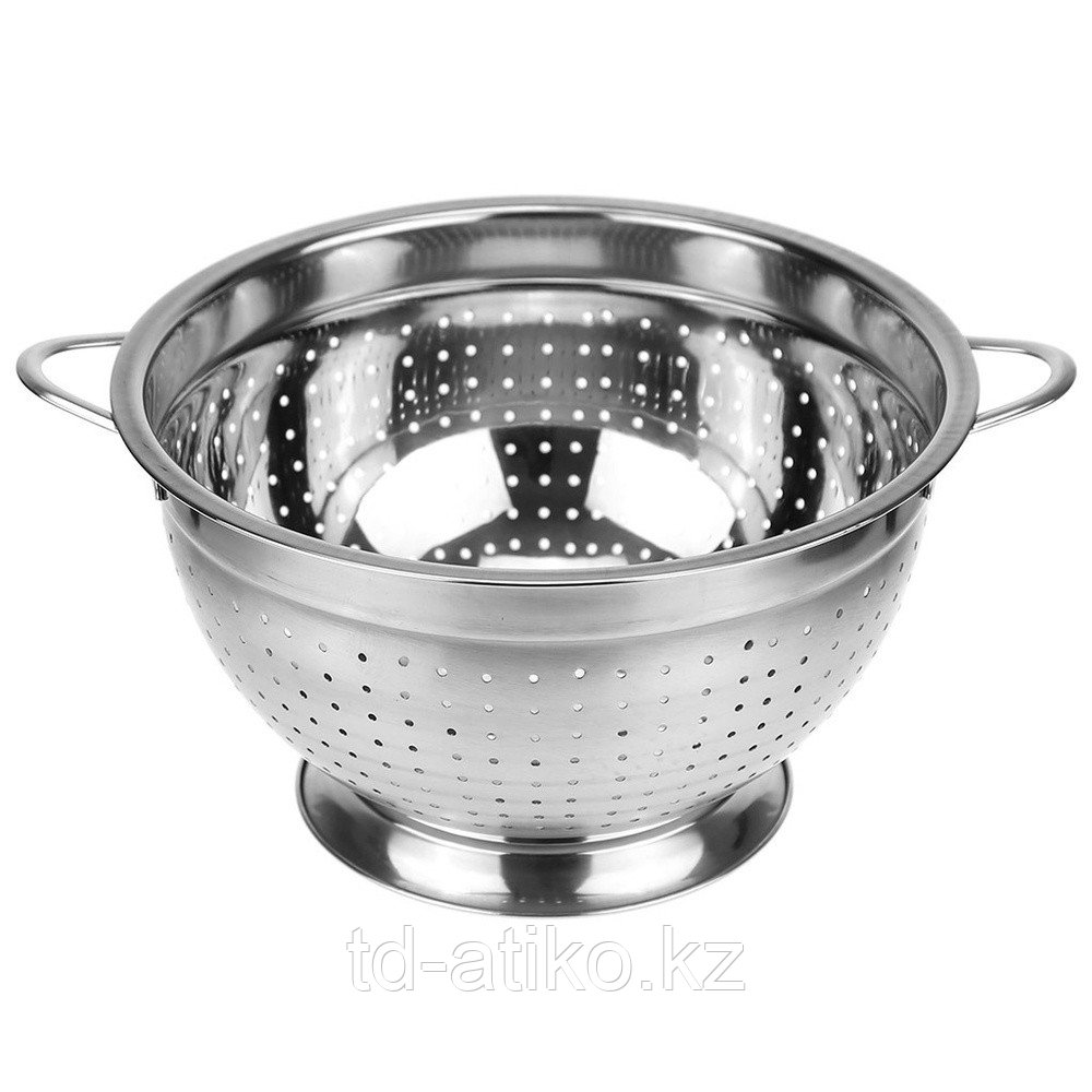 Дуршлаг полусферический d24см, 2,85л, на подставке, нерж.сталь COLD03