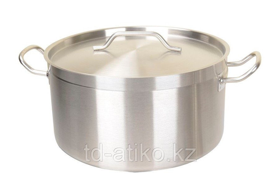 Кастрюля 2л d18x10см,с крышкой, нерж. сталь X3036