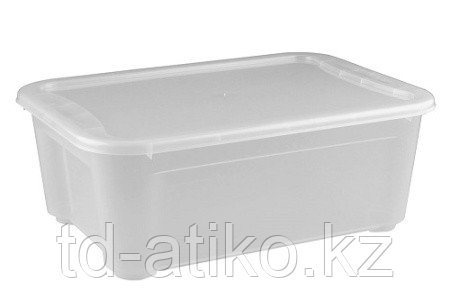 Контейнер 10,0л (38,9х27,5см h14,5см) с крышкой, усиленные стенки, п/п 43127510116