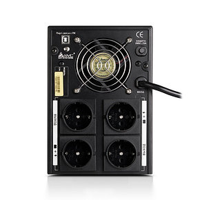 UPS SVC V-2000-F-LCD,Smart, AVR 2000VA/1200W, 12V/9Ah*2, (4) Schuko, фото 3