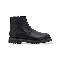 Полусапожки мужские зимние, из натуральной кожи "S-Master"