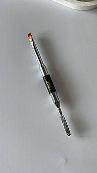 Кисть для Polygel Bliss PREMIUM 2-двухсторонняя