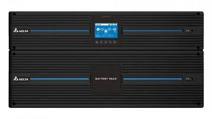 Delta Electronics RT 15kVA, 3:1/3:3, 400V, PF unity, 2U height, charging current up to 8A, фото 1