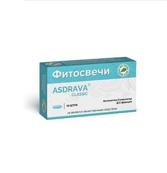 Свечи Дорогова с фракцией АСД-2, 10 штук